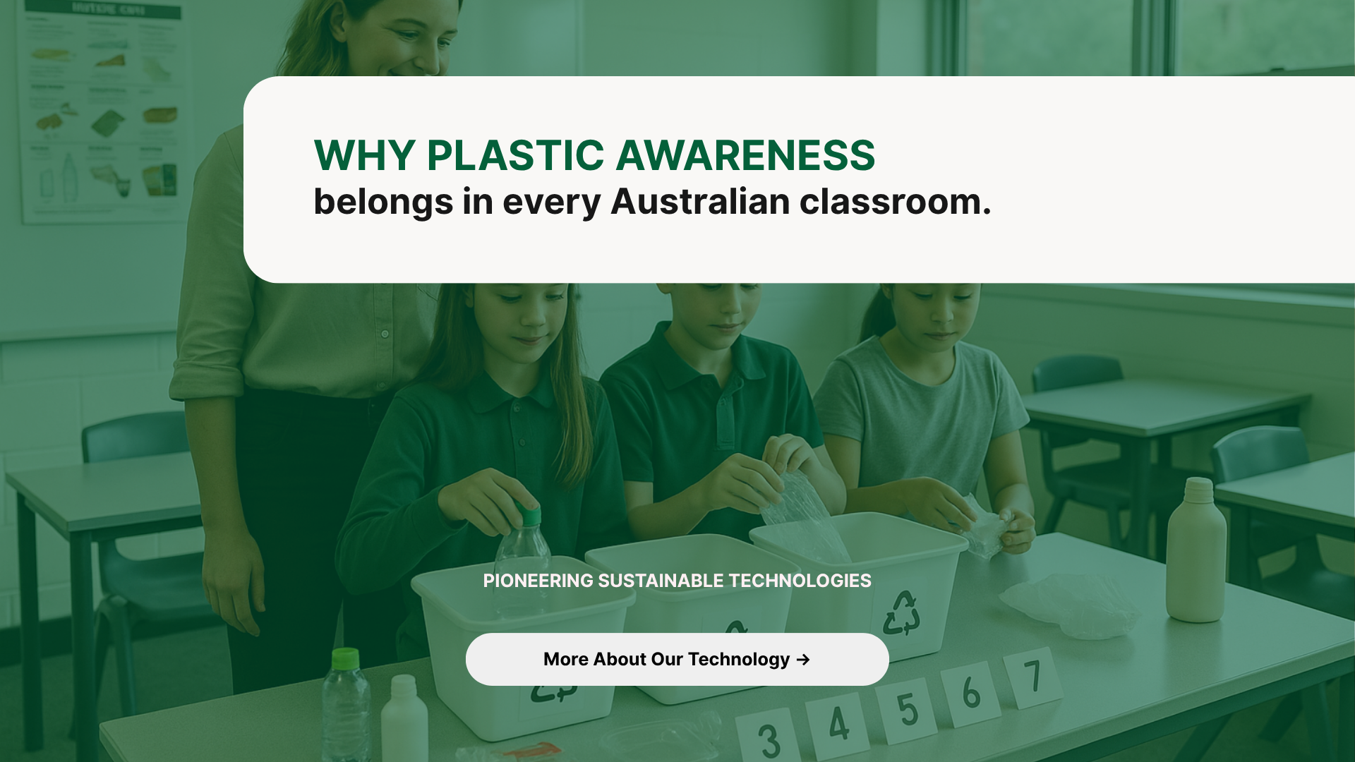 Why plastic awareness belongs in every Australian classroom.