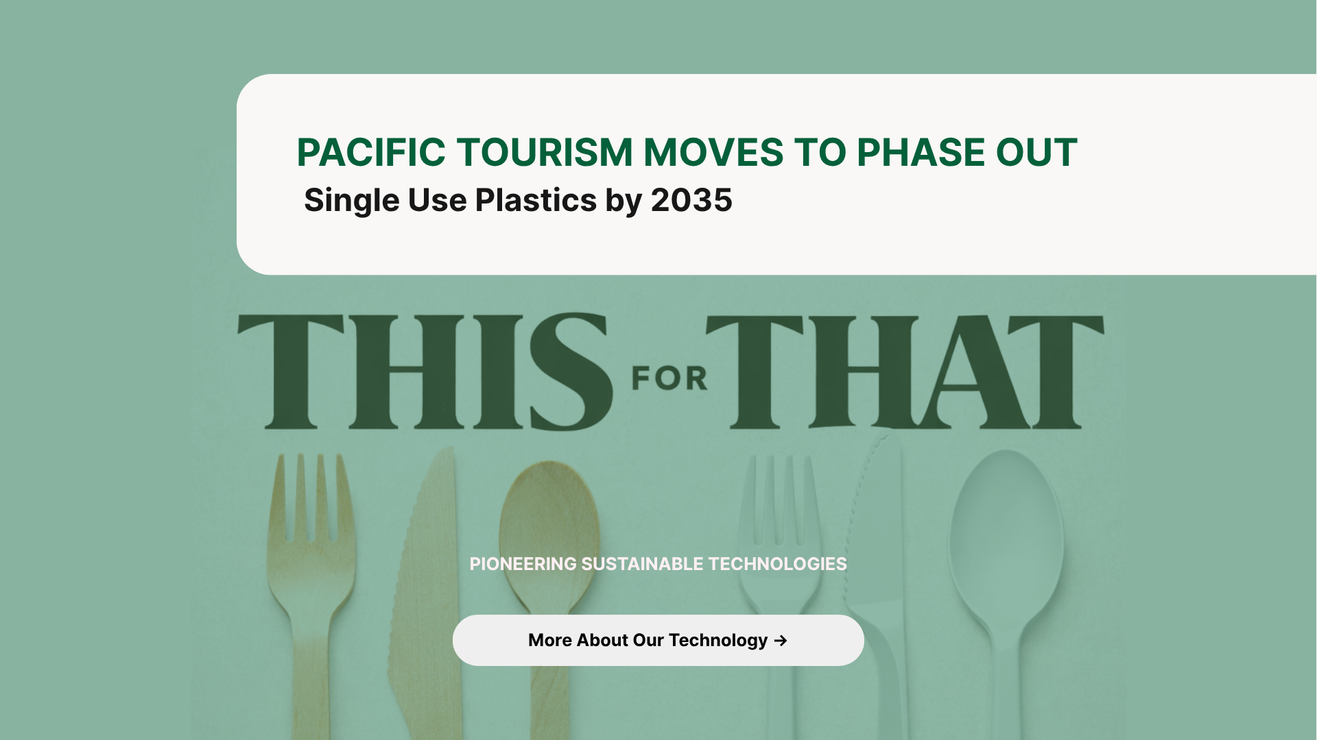 Pacific Tourism Moves to Phase Out Single Use Plastics by 2035